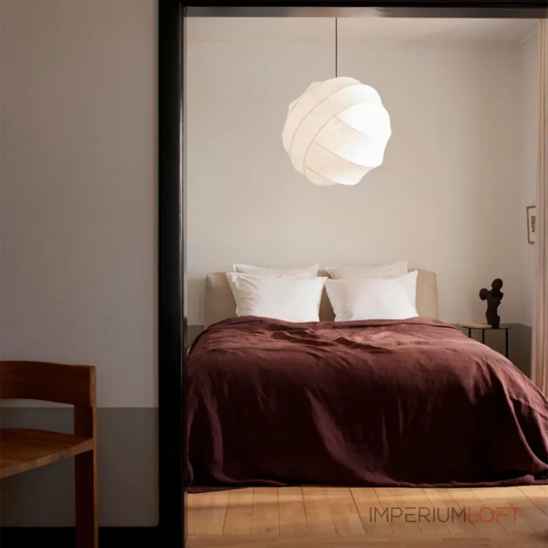 Серия подвесных светильников в виде обтянутого тканью шарообразного металлического каркаса ZAKEUS D60 от ImperiumLoft Серия подвесных светильников в виде обтянутого тканью шарообразного металлического каркаса ZAKEUS D60 от ImperiumLoft