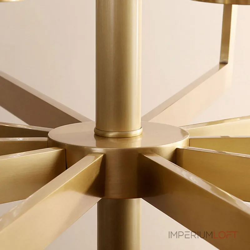 Подвесная люстра FEAT LUX L18 Brass