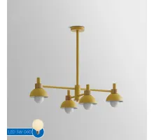 Люстра на штанге FANTA A 4 lights Yellow
