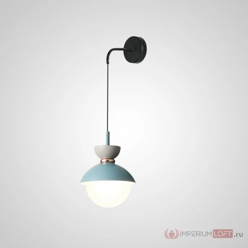 Настенный светильник POMPON WALL Grey Blue от ImperiumLoft