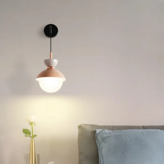Настенный светильник POMPON WALL Grey Blue от ImperiumLoft