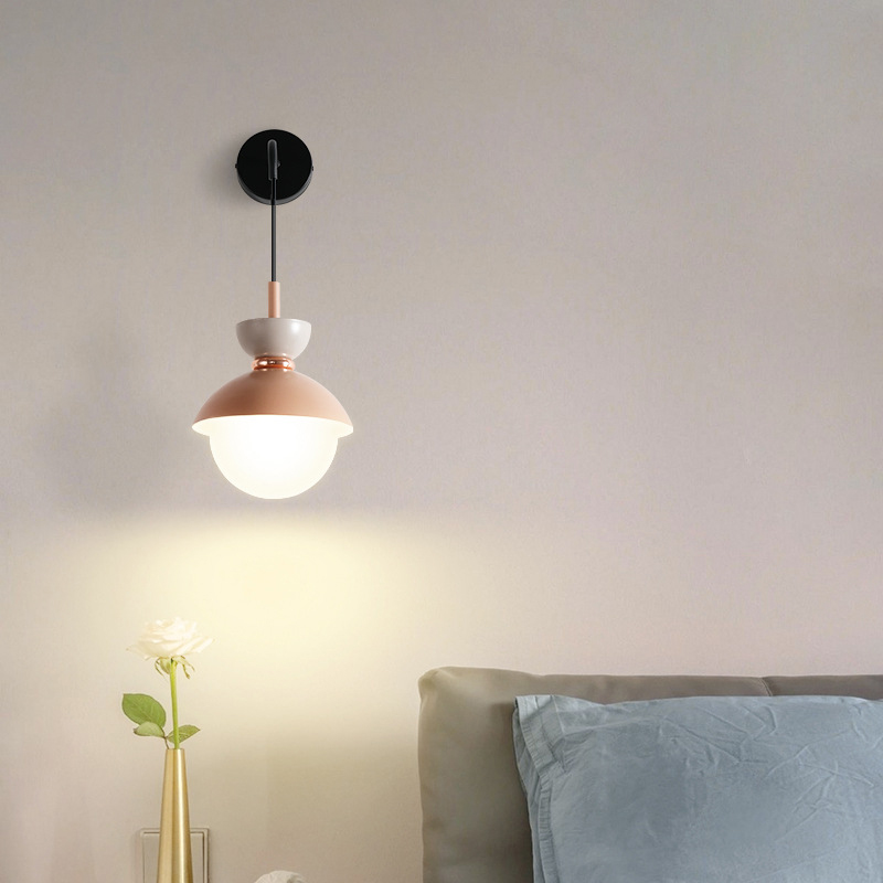 Настенный светильник POMPON WALL Grey Blue от ImperiumLoft