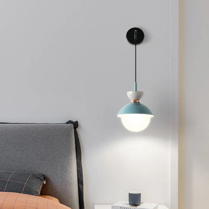 Настенный светильник POMPON WALL Grey Blue от ImperiumLoft