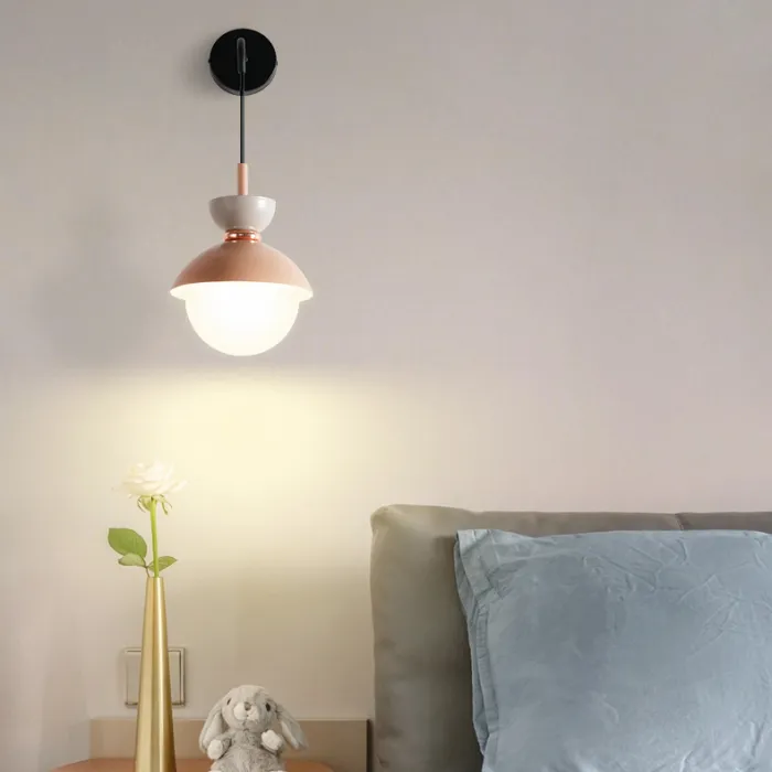 Настенный светильник POMPON WALL Grey Blue от ImperiumLoft