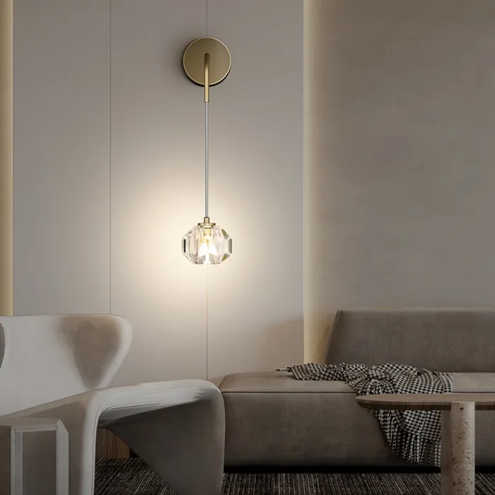 Настенный светильник BIANCA WALL Brass от ImperiumLoft