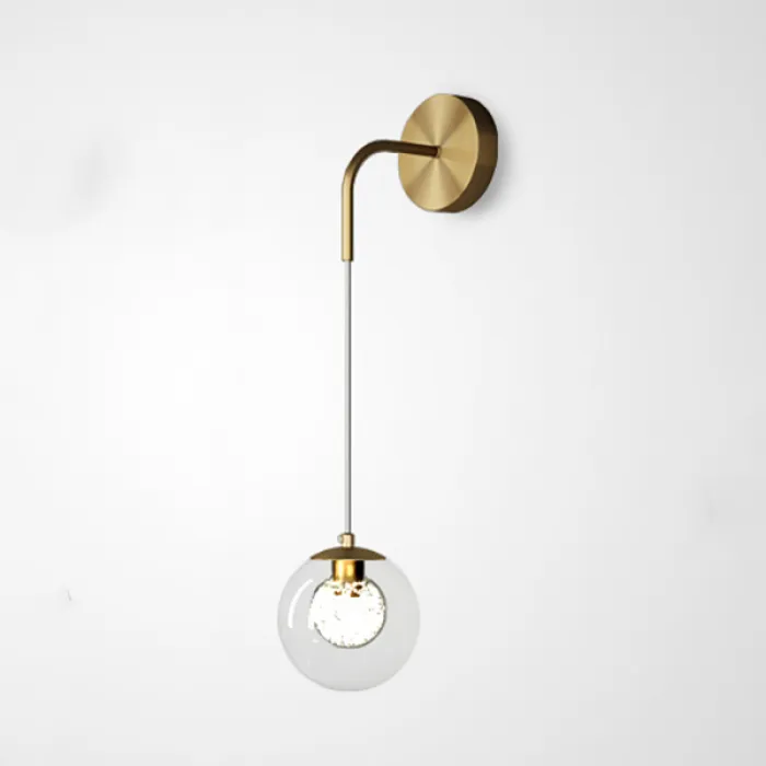 Настенный светильник CHAIMA Black Brass от ImperiumLoft