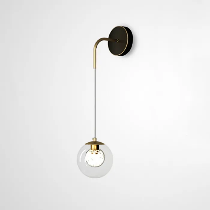 Настенный светильник CHAIMA Black Brass от ImperiumLoft