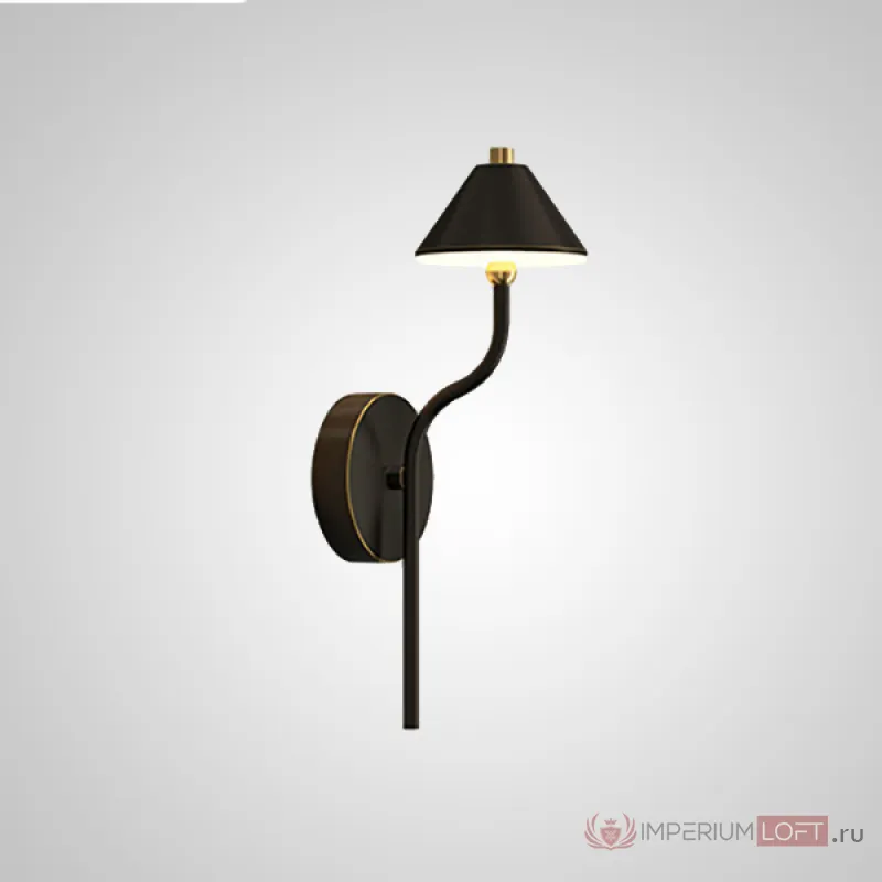 Настенный светильник GENRE L1 Black от ImperiumLoft