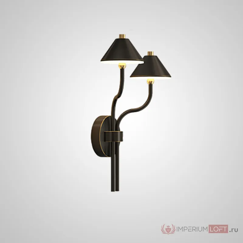 Настенный светильник GENRE L2 Black от ImperiumLoft