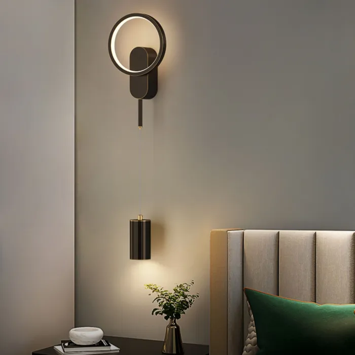 Настенный светильник MANA Black от ImperiumLoft