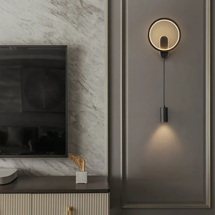 Настенный светильник MANA Black от ImperiumLoft