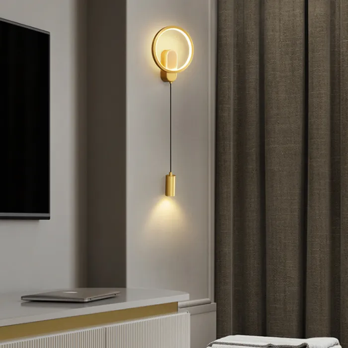 Настенный светильник MANA Black от ImperiumLoft