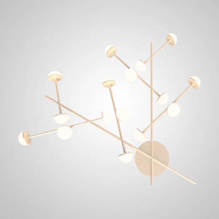 Настенный светильник HILVI WALL L48 Pink от ImperiumLoft