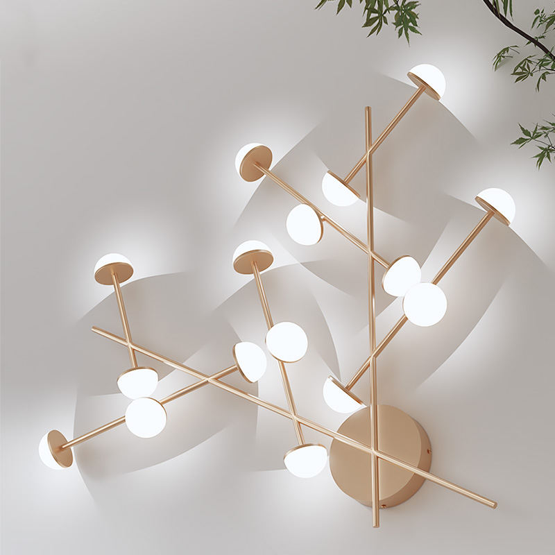 Настенный светильник HILVI WALL L48 Pink от ImperiumLoft