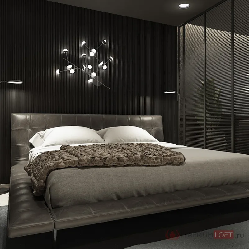 Настенный светильник HILVI WALL L48 Pink от ImperiumLoft