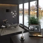 Настенный светильник HILVI WALL L48 Pink от ImperiumLoft