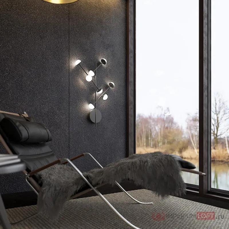 Настенный светильник HILVI WALL L48 Pink от ImperiumLoft