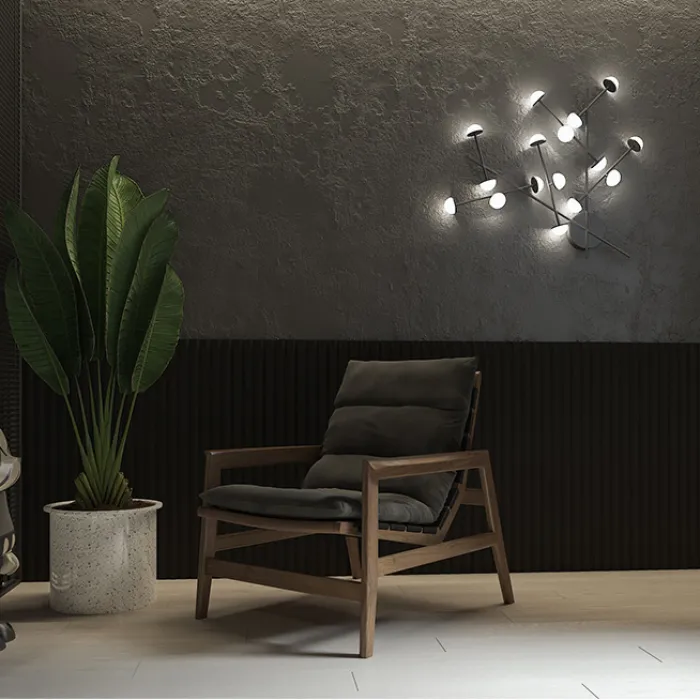Настенный светильник HILVI WALL L48 Pink от ImperiumLoft