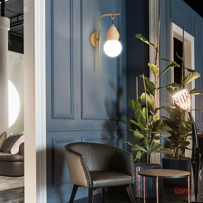 Настенный светильник FABRON WALL Brown от ImperiumLoft