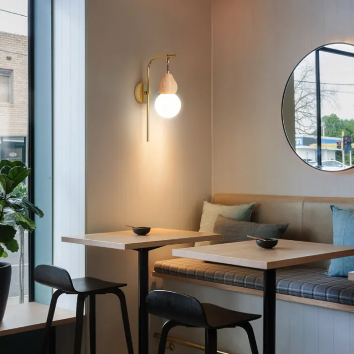 Настенный светильник FABRON WALL Brass от ImperiumLoft