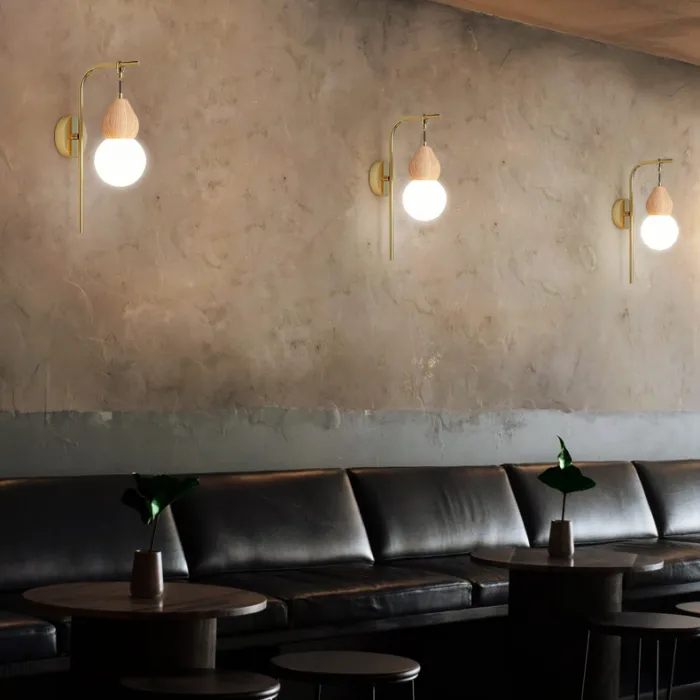 Настенный светильник FABRON WALL Brass от ImperiumLoft