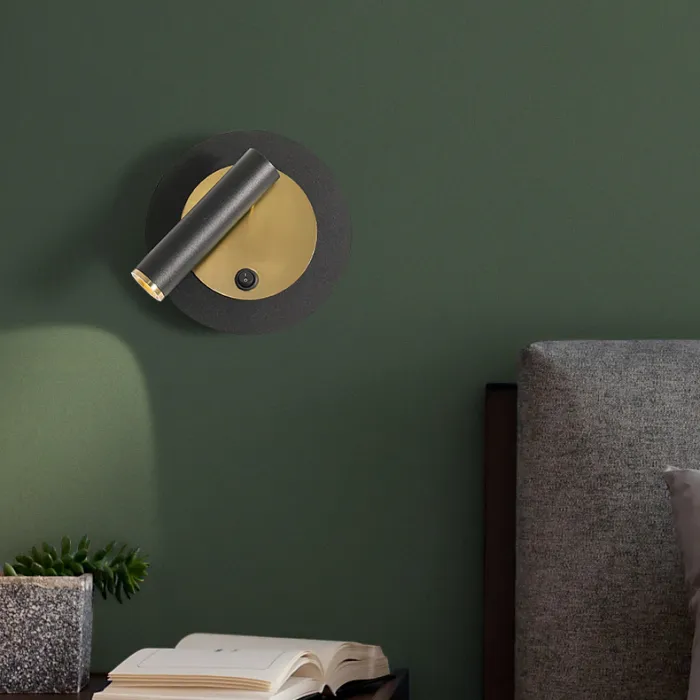 Настенный светильник RAPID WALL Black от ImperiumLoft