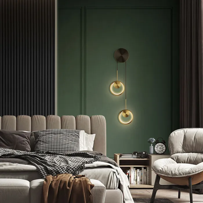 Настенный светильник RISOR BLOCK L2 Black от ImperiumLoft
