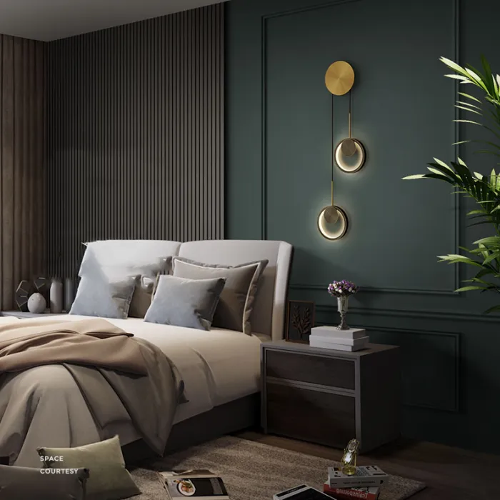 Настенный светильник RISOR BLOCK L2 Black от ImperiumLoft