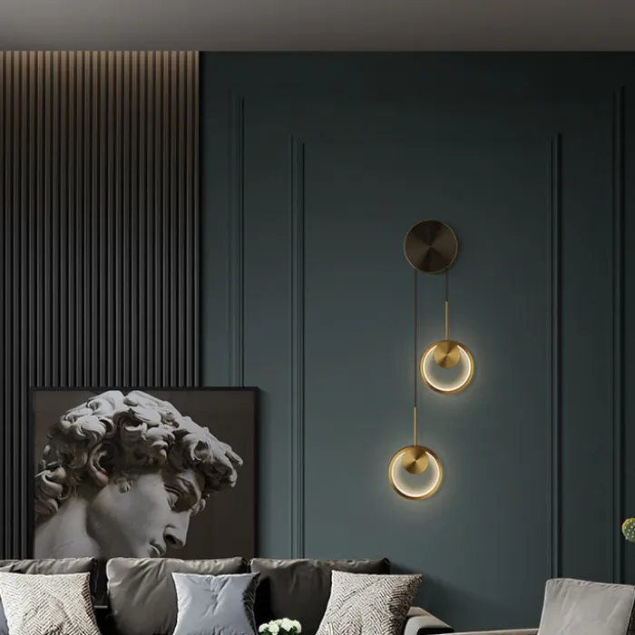 Настенный светильник RISOR BLOCK L2 Black от ImperiumLoft