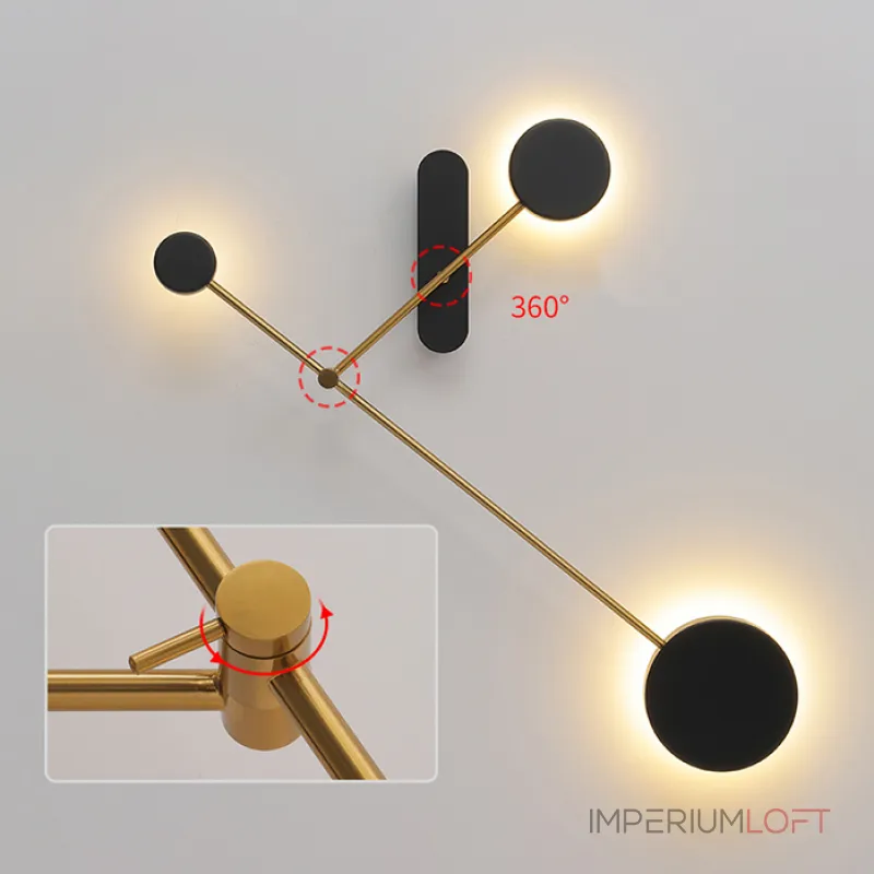 Настенный светильник TINT TRIO B от ImperiumLoft Настенный светильник TINT TRIO B от ImperiumLoft