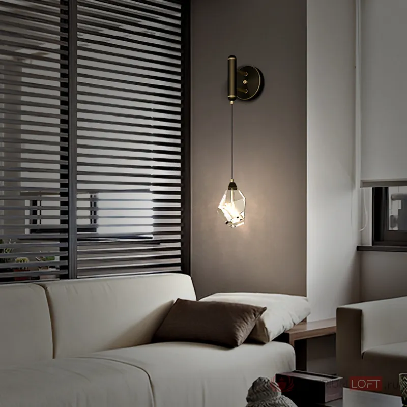 Настенный светильник INESS Black от ImperiumLoft