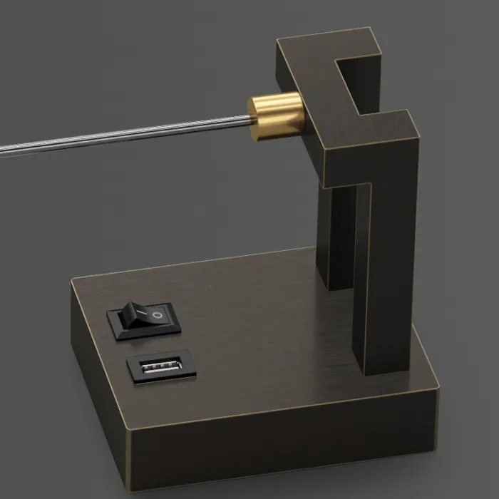 Настенный светильник SOLDIS WALL Brass от ImperiumLoft