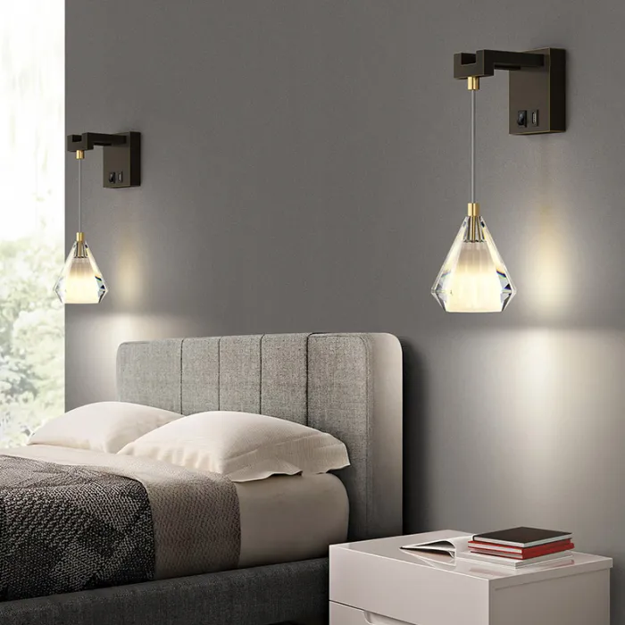 Настенный светильник SOLDIS WALL Brass от ImperiumLoft