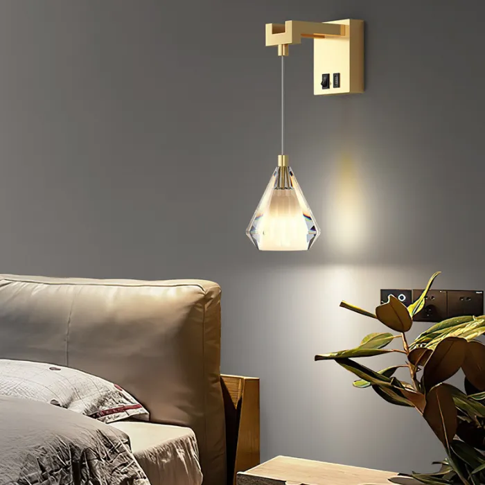 Настенный светильник SOLDIS WALL Brass от ImperiumLoft