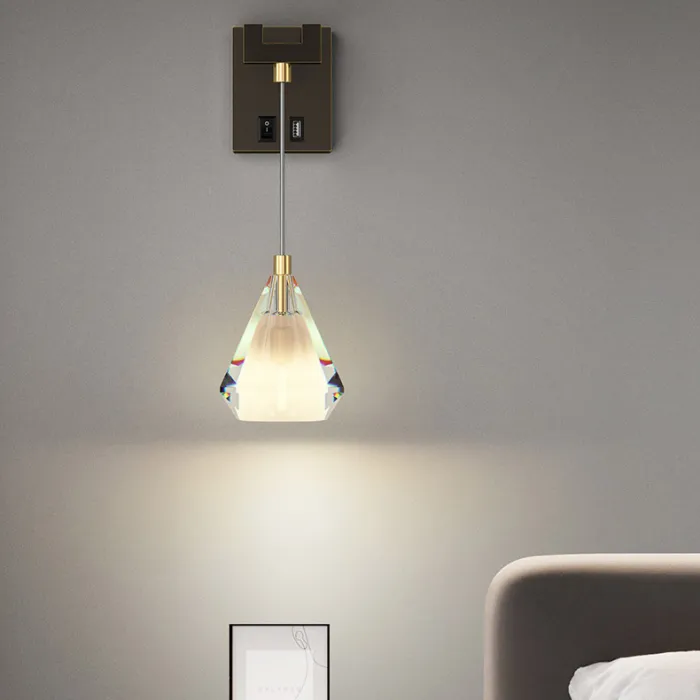 Настенный светильник SOLDIS WALL Brass от ImperiumLoft
