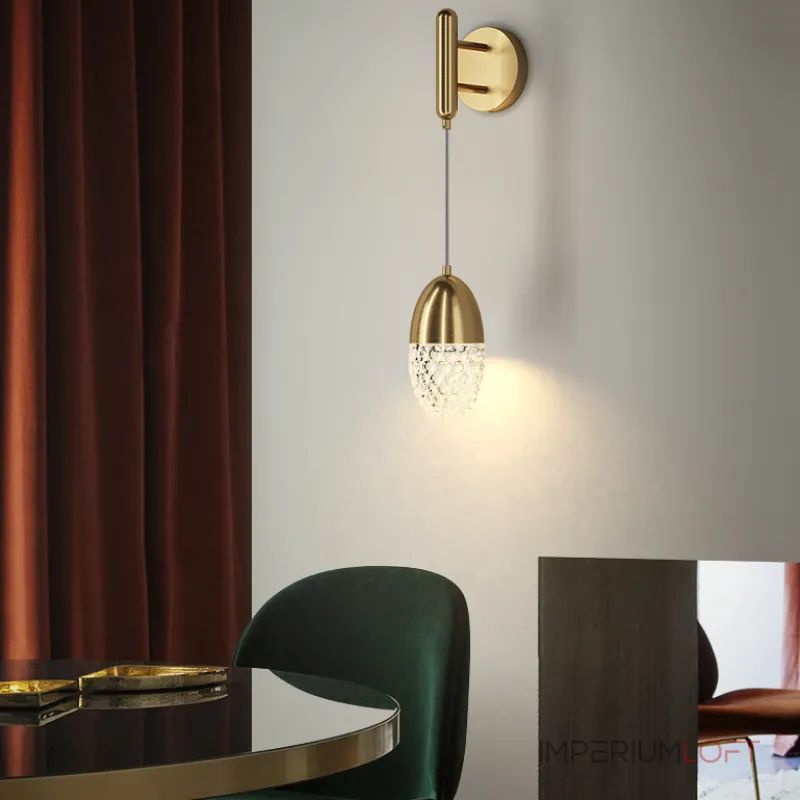 Настенный светильник GRAPE WALL Brass