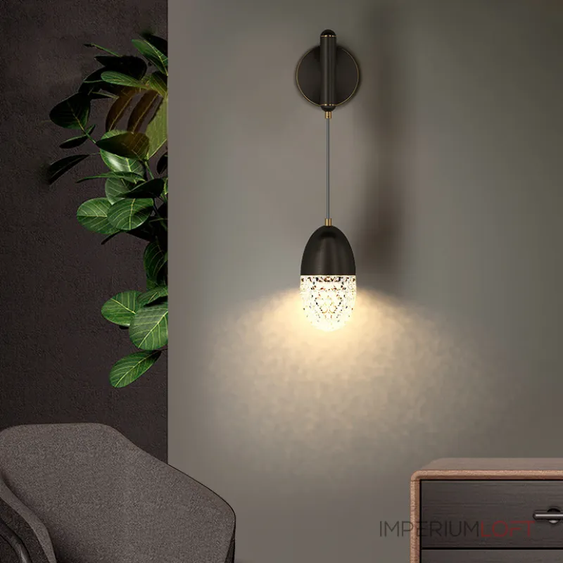 Настенный светильник GRAPE WALL Brass