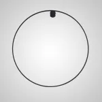 Настенный светильник WILD RING A D100 Black