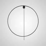 Настенный светильник WILD RING B D80 Black