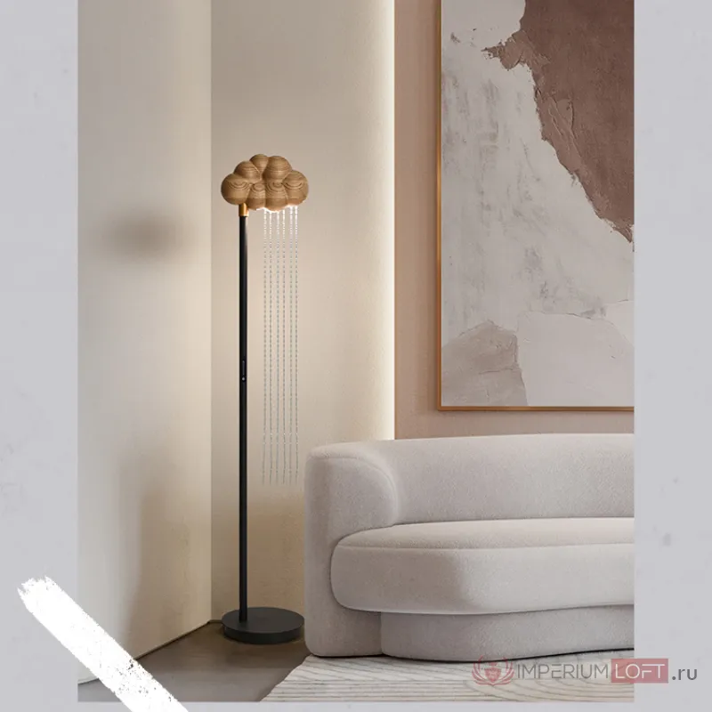 Торшер TELSE Dark brown от ImperiumLoft