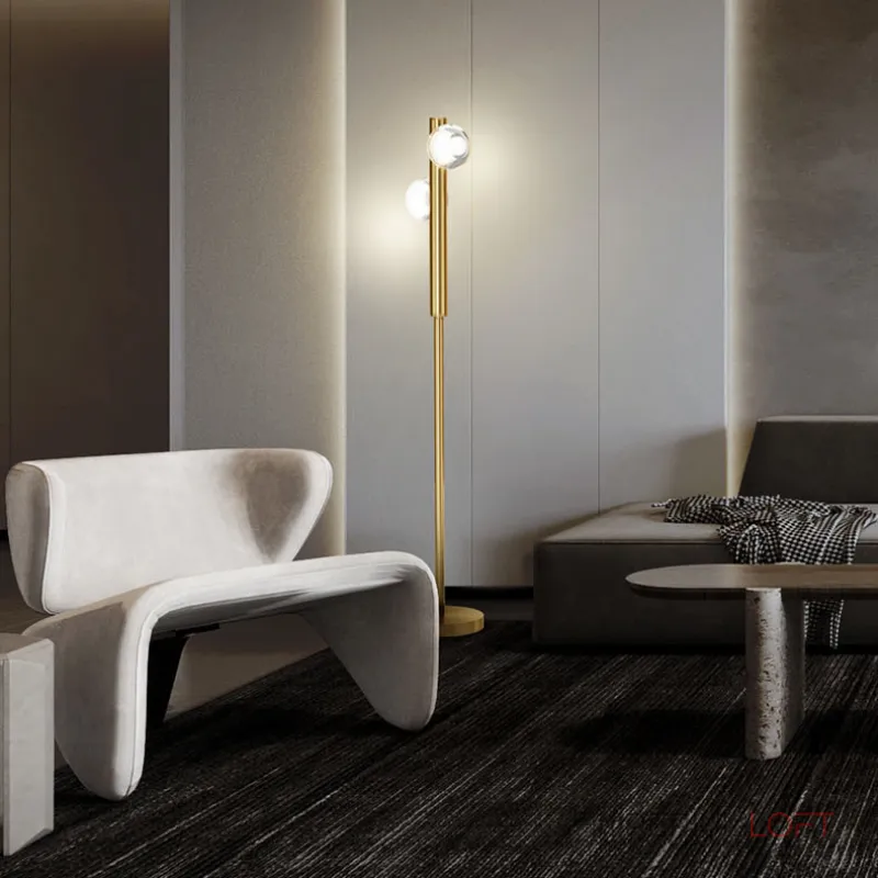 Торшер ILIANA FL Black