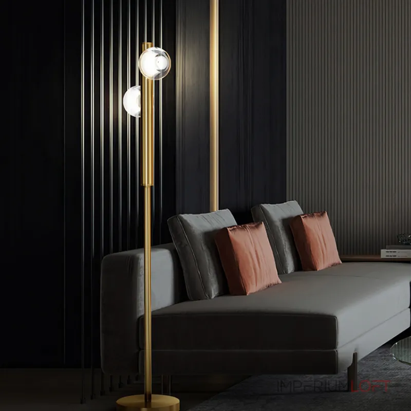 Торшер ILIANA FL Black