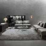 Торшер FOLLETT FL H150 Chrome от ImperiumLoft