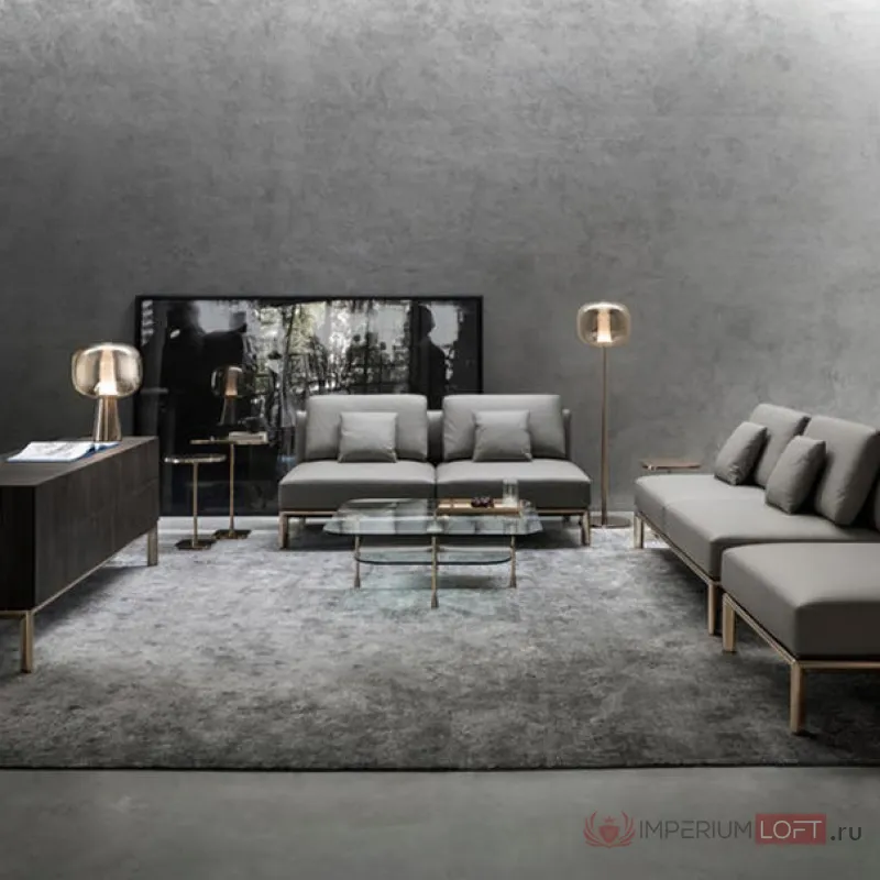 Торшер FOLLETT FL H120 Chrome от ImperiumLoft