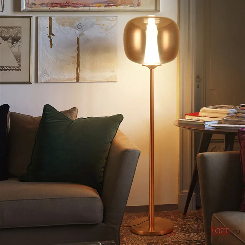Торшер FOLLETT FL H120 Chrome от ImperiumLoft