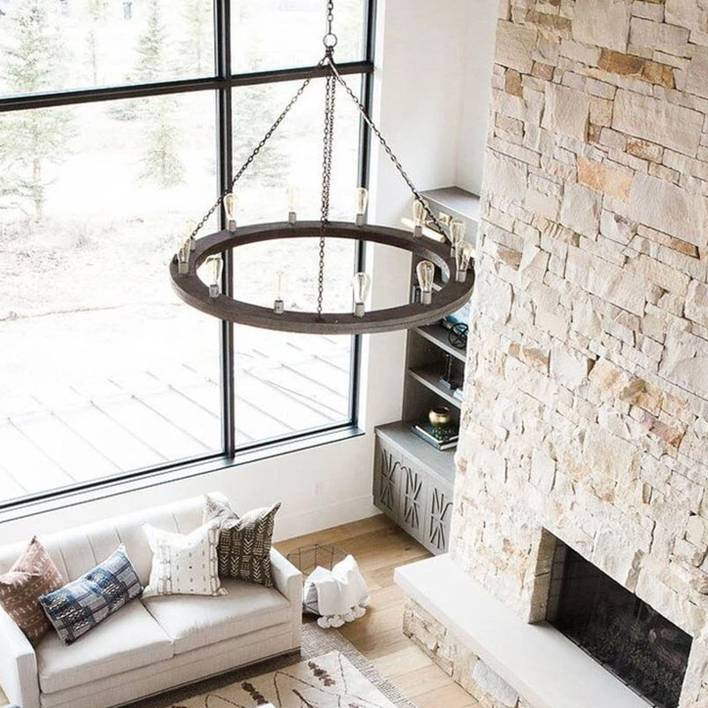 Подвесная люстра Oak D120 от ImperiumLoft