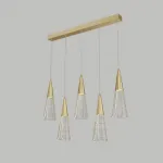 Подвесной светильник MANDORA L3 Brass Диск от ImperiumLoft