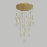 Подвесной светильник MANDORA L3 Brass Диск от ImperiumLoft