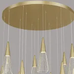 Подвесной светильник MANDORA L3 Brass Диск от ImperiumLoft