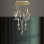 Подвесной светильник MANDORA L3 Brass Диск от ImperiumLoft
